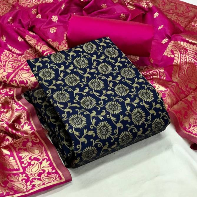 Banarasi Silk 60 Festive WearFancy Designer Heavy Dress Material Collection